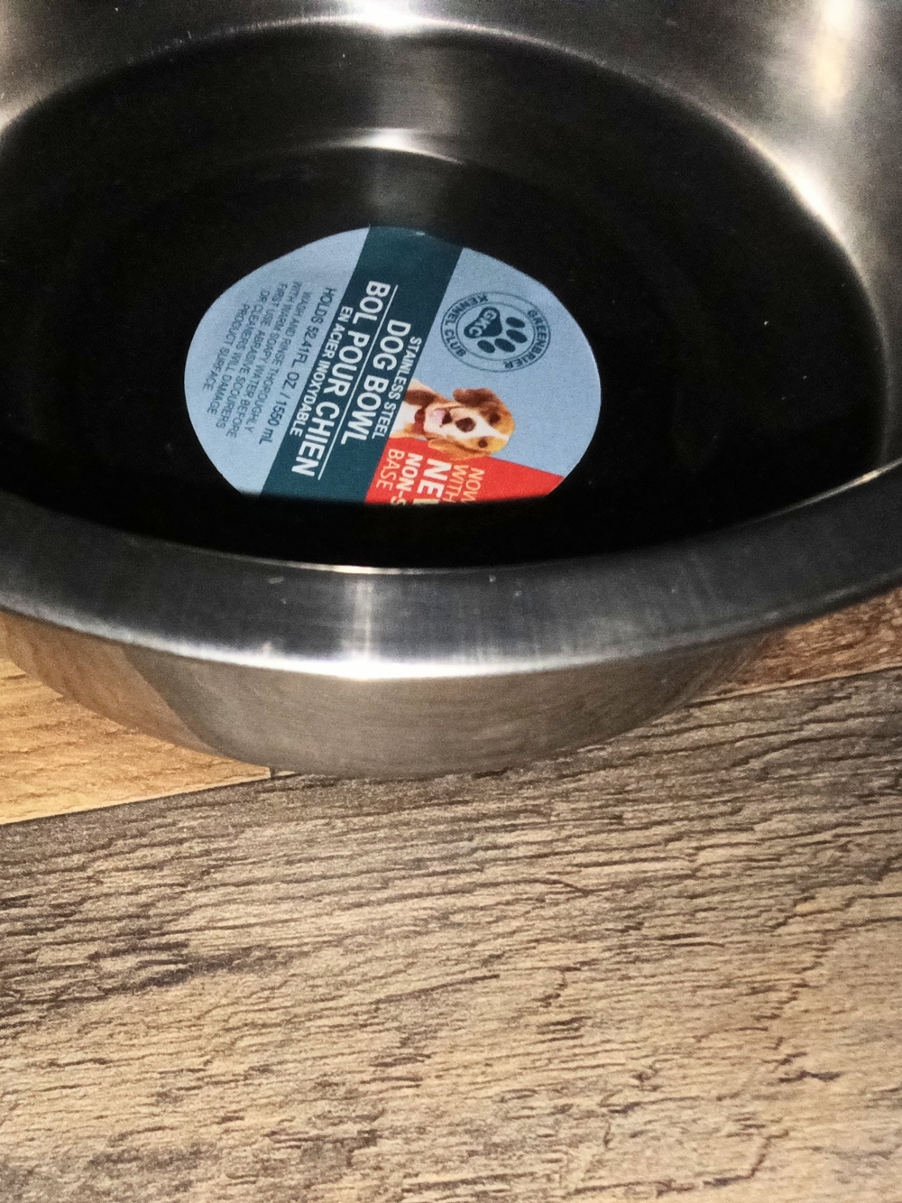 Stainless Steel Dog Bowl Set 8" Large Bowl 52.41 fl oz